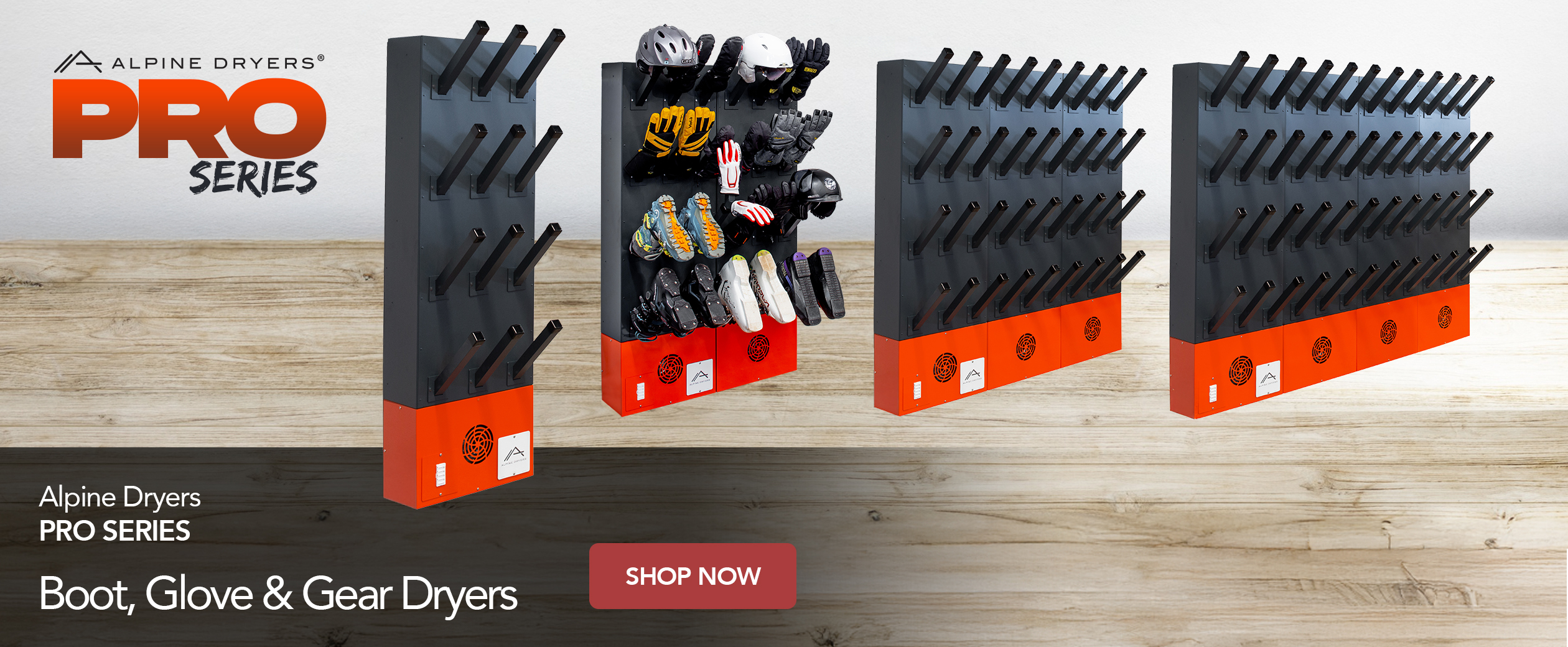 Alpine Dryers Pro Series - for boots, gloves and gear