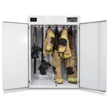 Turnout Gear PPE Drying Cabinet, Holds 6 Sets of Gear, Fire & Rescue Series by ALPINE DRYERS - $9,999.00